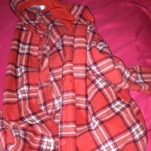 Long sleeve red t-shirt